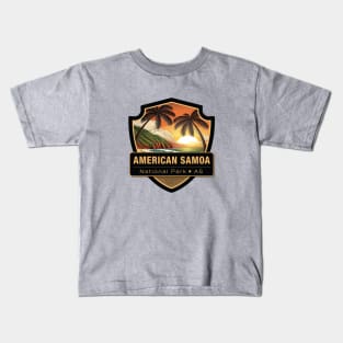 American Samoa National Park Kids T-Shirt